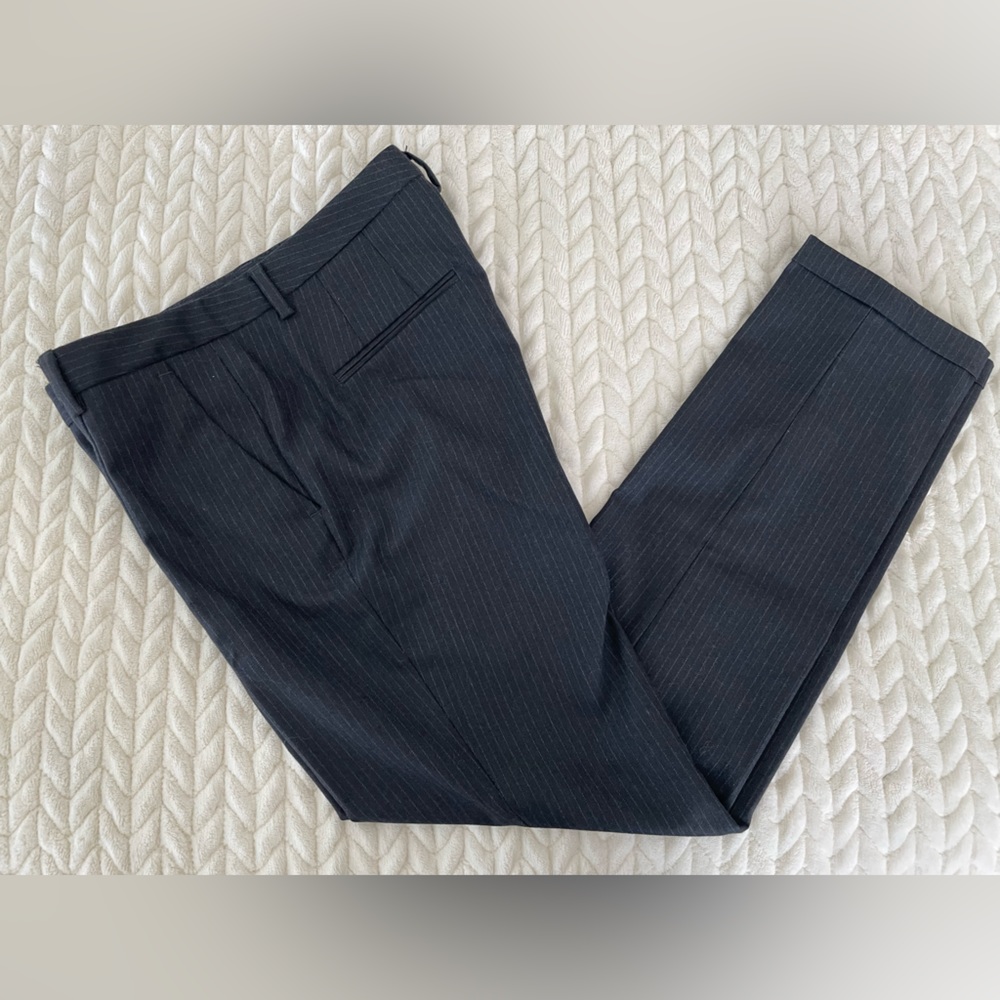 Zara Pinstripe Dress Pants/Slacks sz Small